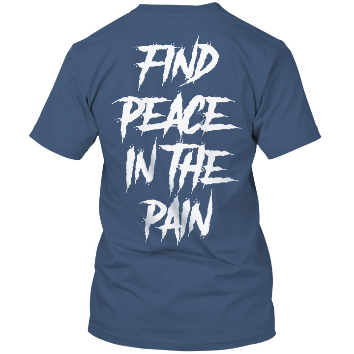 Find Peace In The Rain Men's Crew Neck T-shirt-Ranbybox