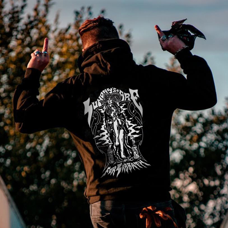  Forsabbath Printed Casual Men's Hoodie-Ranbybox