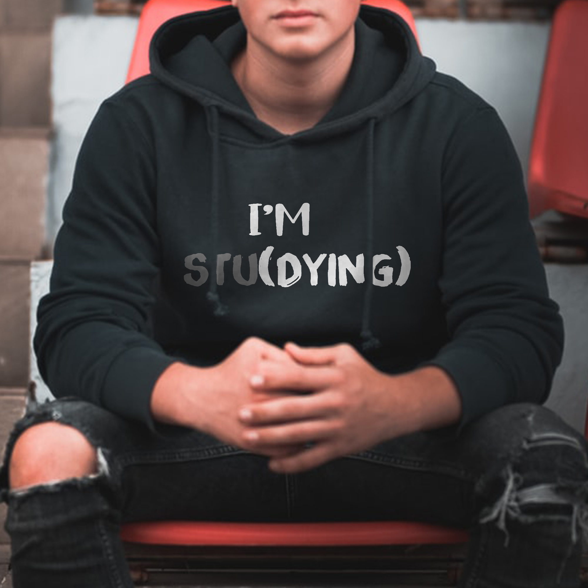  I'M Studying Men's Hoodie-Ranbybox