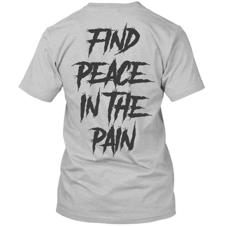Find Peace In The Rain Men's Crew Neck T-shirt-Ranbybox