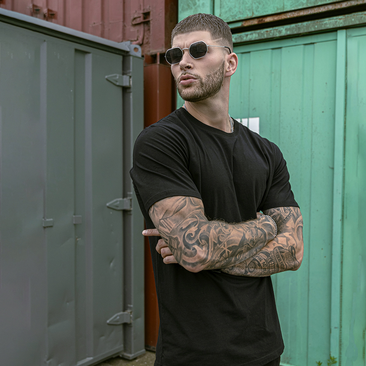  Life's Too Short To Give A Shit Printed Men's Casual T-shirt-Ranbybox