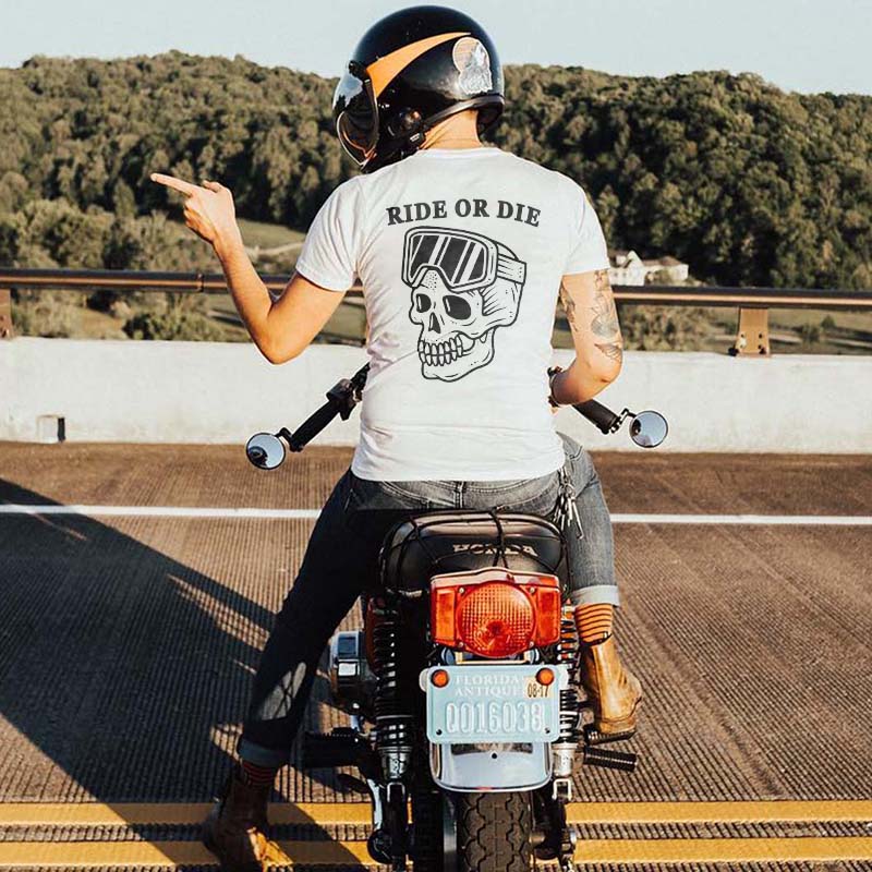  Ride Or Die Printed Men's T-shirt-Ranbybox