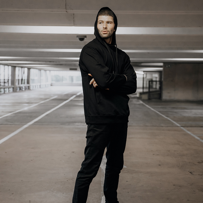  Life's Too Short To Give A Shit Printed Casual Men's Loose Hoodie-Ranbybox