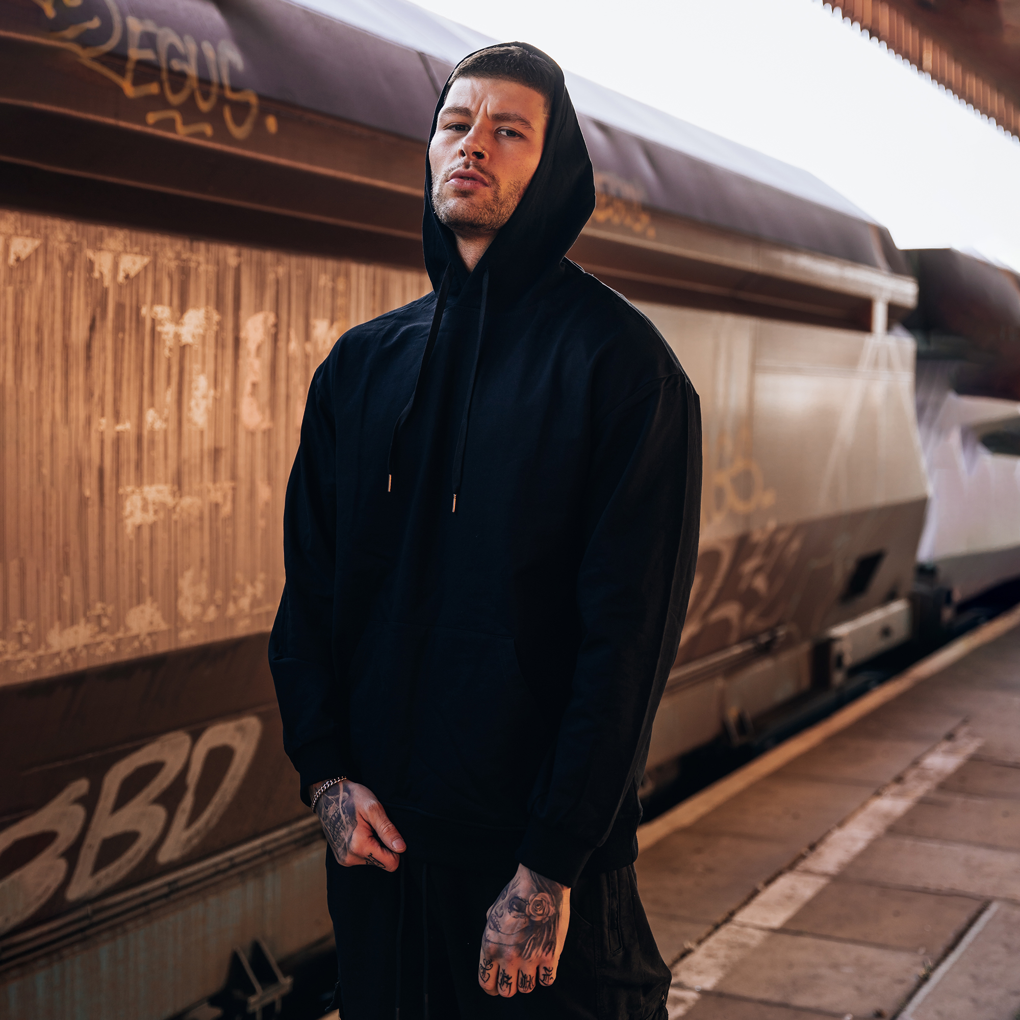  Support Those That Support You Printed Men's Hoodie-Ranbybox