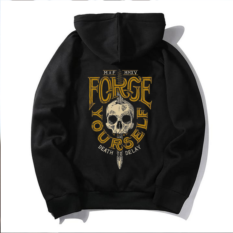  Forge Yourself Printed Men's Hoodie-Ranbybox