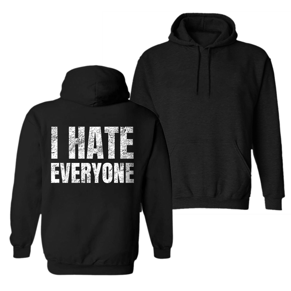  I Hate Everyone Men's Hoodie-Ranbybox