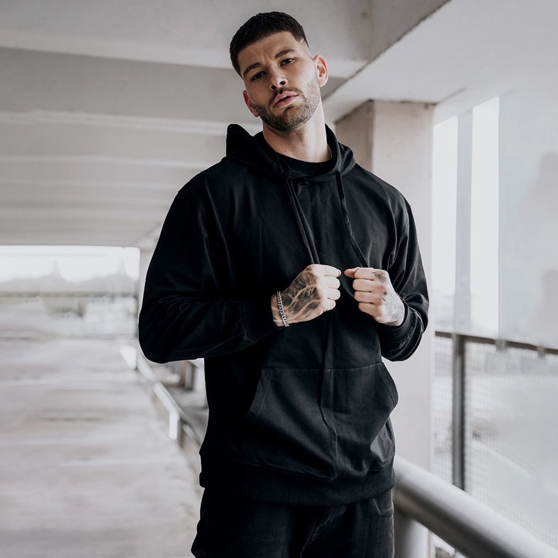  Life's Too Short To Give A Shit Printed Casual Men's Loose Hoodie-Ranbybox