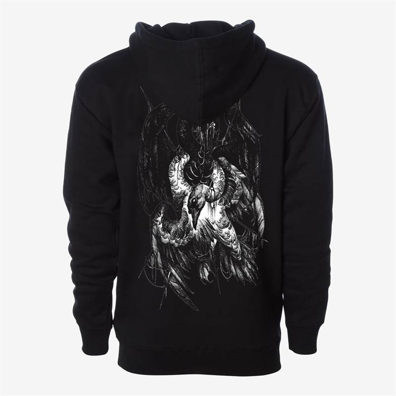  Serpents Attack A Eagle Printed Men's Hoodie-Ranbybox