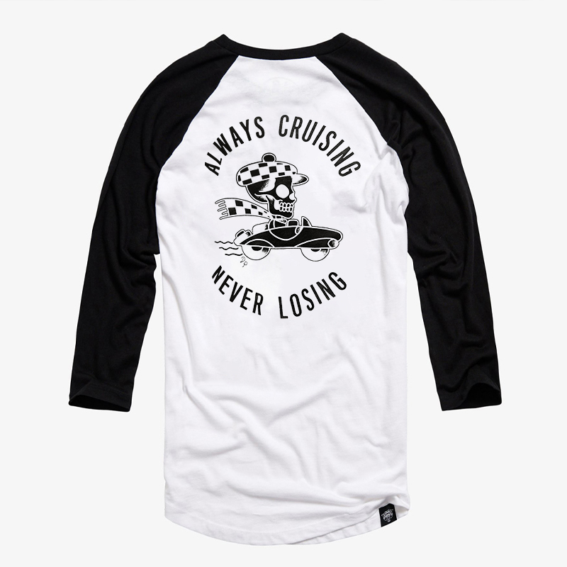  Alway Cruising Never Losing Printed Men's Long-Sleeved T-shirt-Ranbybox