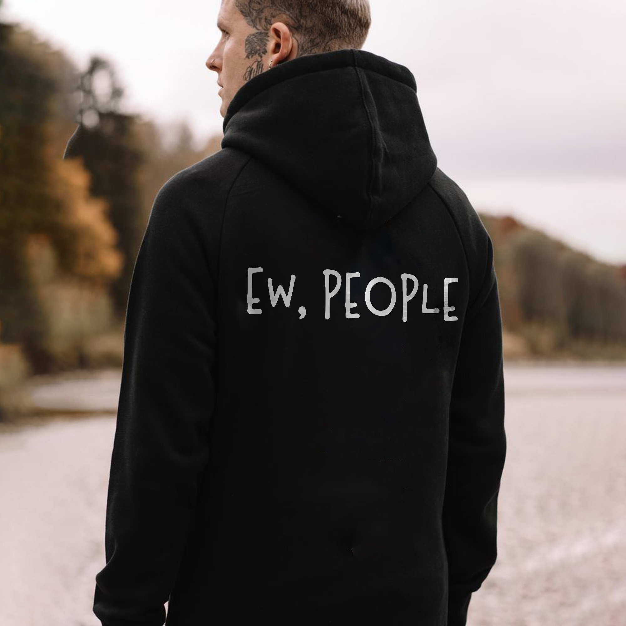  Ew People Men's Hoodie-Ranbybox