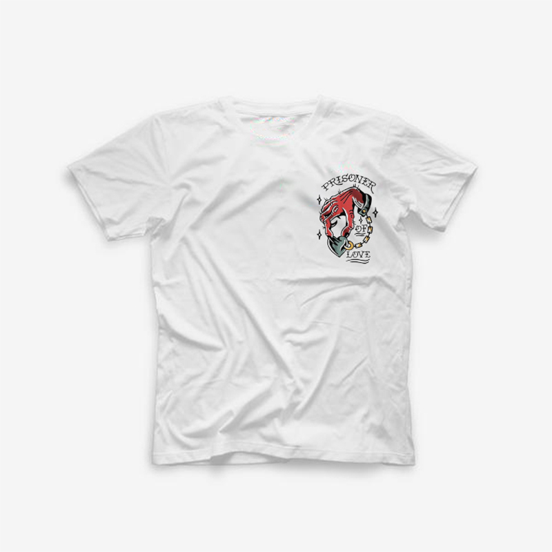  Prisoner Of Love Printed Casual T-shirt-Ranbybox