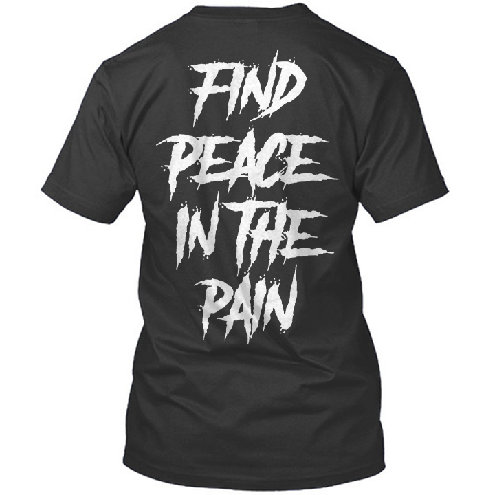 Find Peace In The Rain Men's Crew Neck T-shirt-Ranbybox