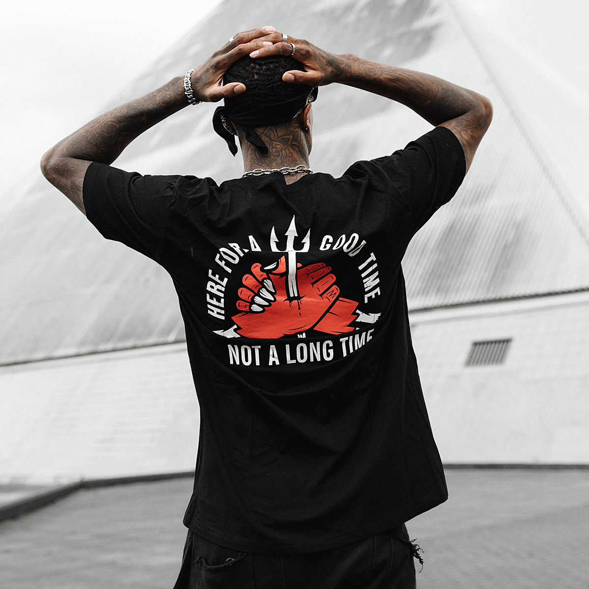  Here For A Good Time, Not A Long Time Design T-Shirt-Ranbybox