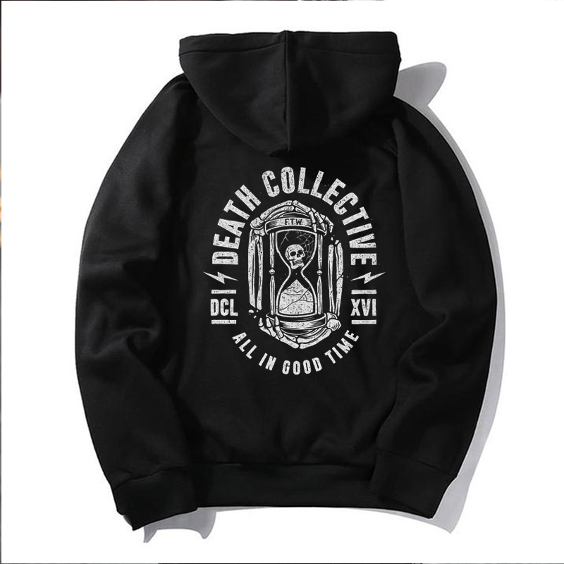  Death Collective Printed Men's Hoodie-Ranbybox