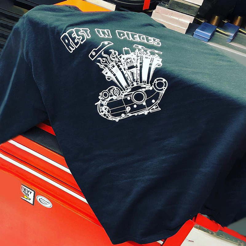 Rest in pieces fashion designer t-shirt-Ranbybox