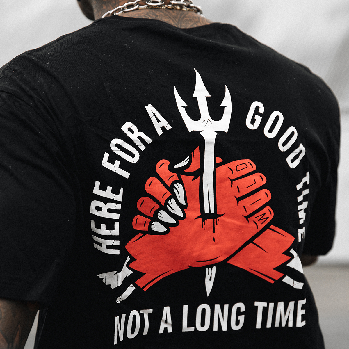  Here For A Good Time, Not A Long Time Design T-Shirt-Ranbybox