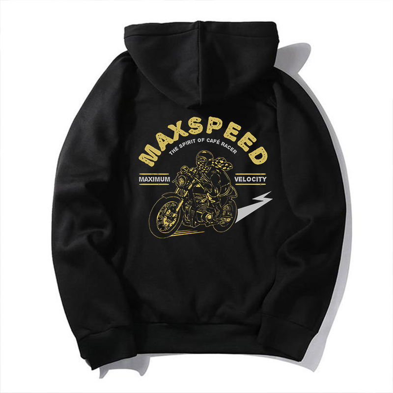 Max Speed Printed Men's Casual Hoodie-Ranbybox