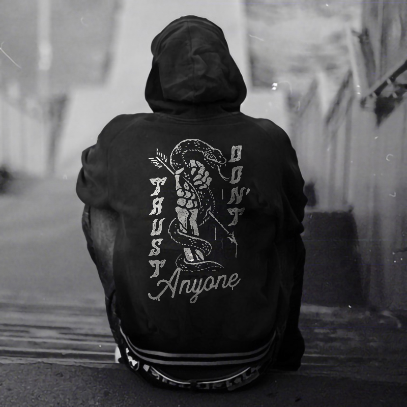  Don't Trust Anyone Men's Hoodie-Ranbybox