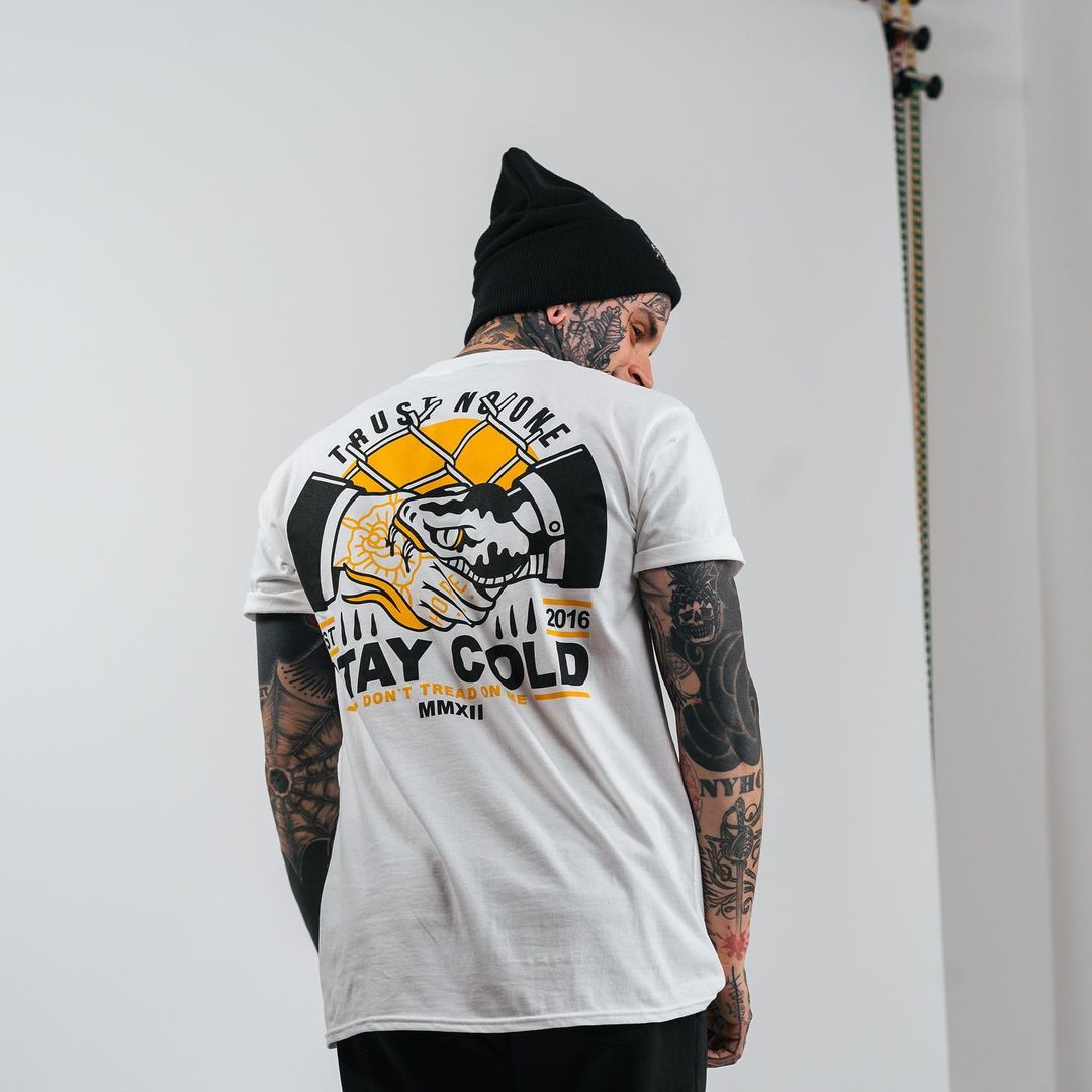 Cloeinc Trust No One letter men's T-shirt designer-Ranbybox