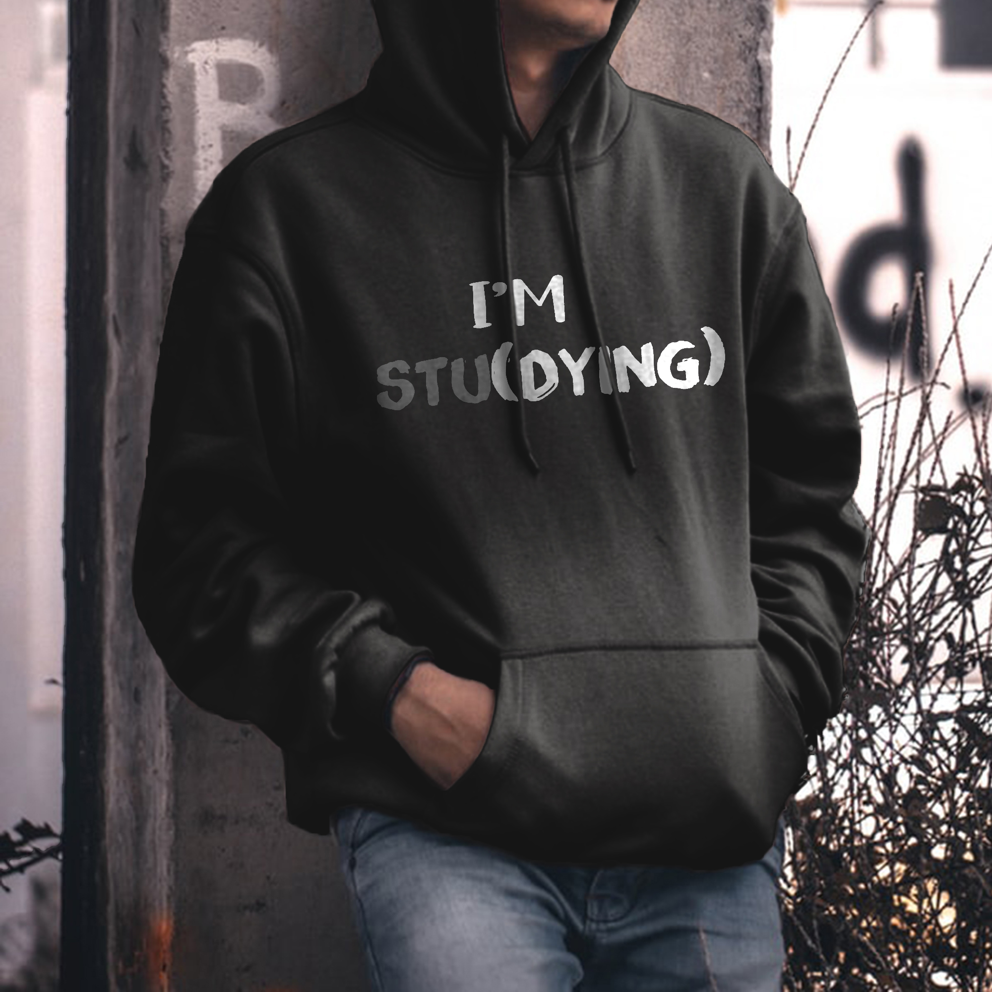  I'M Studying Men's Hoodie-Ranbybox