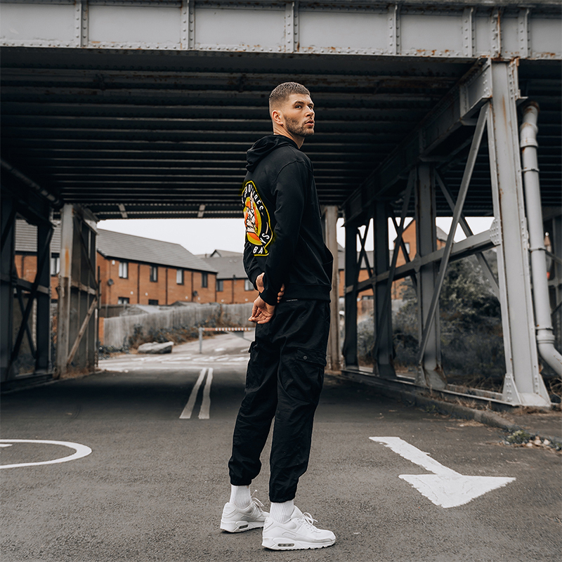  Only Good Vibes No Bad Days Printed Men's Casual Hoodie-Ranbybox