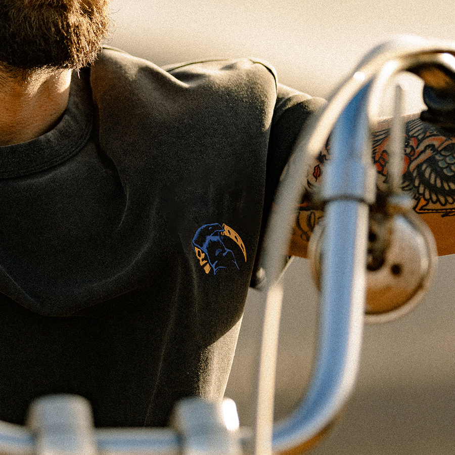 Bad Decisions Printed Death Lightning Horse Patterns Men's T-shirt-Ranbybox