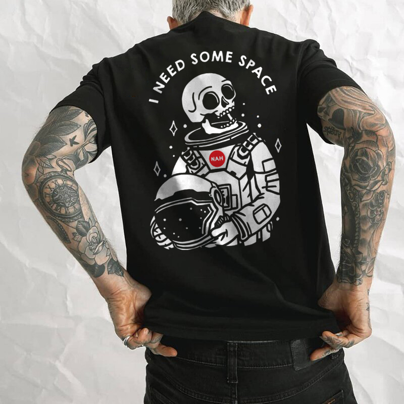  I need more space and astronaut design t-shirt