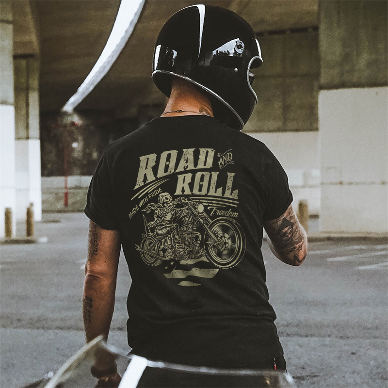  Road And Roll Men's T-shirt-Ranbybox