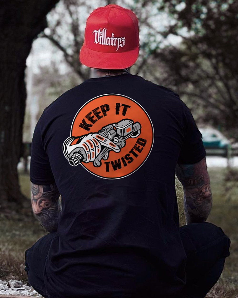  Keep it twisted designer men's fashion t-shirt