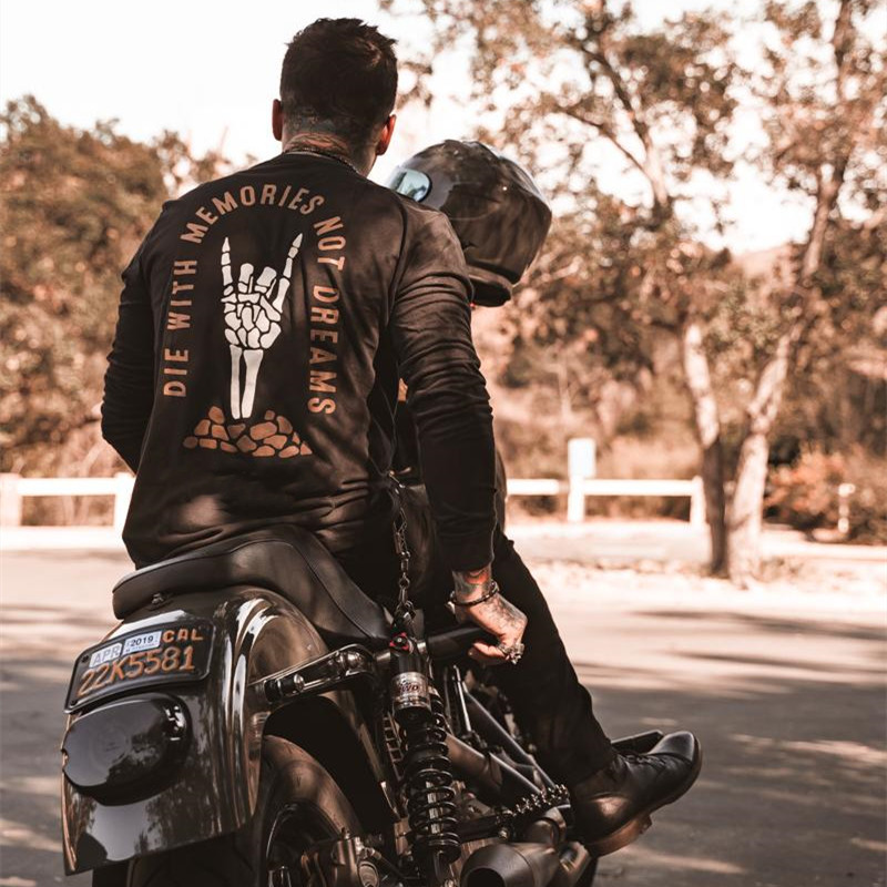  Die With Memories Longsleeve T-shirt-Ranbybox