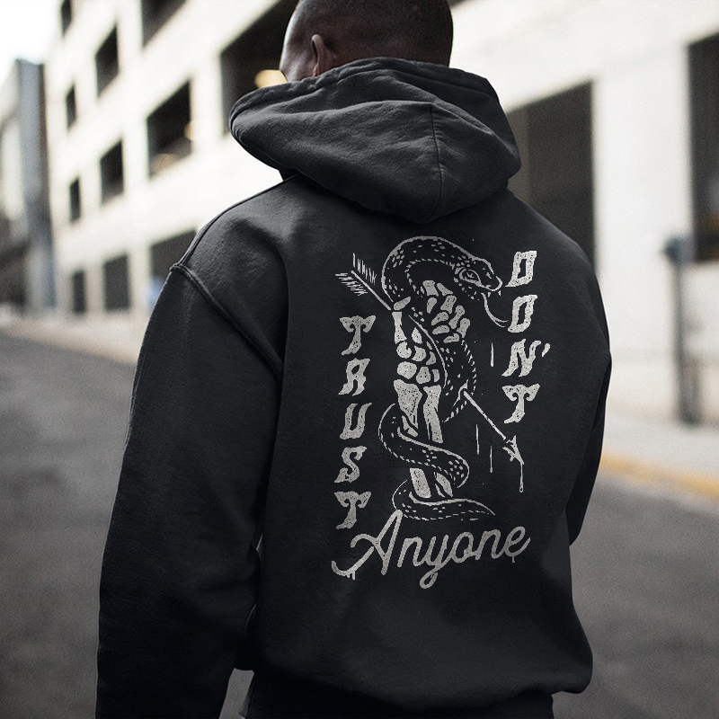  Don't Trust Anyone Men's Hoodie-Ranbybox