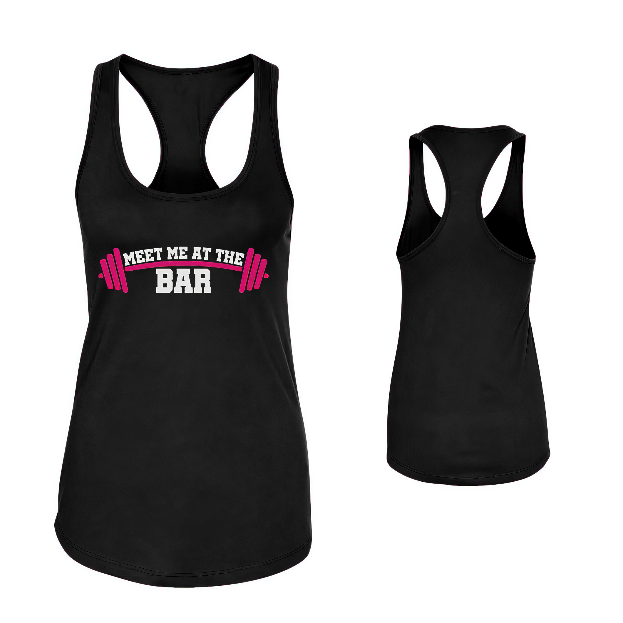 Meet Me At The Bar Printed Women's Tank Top