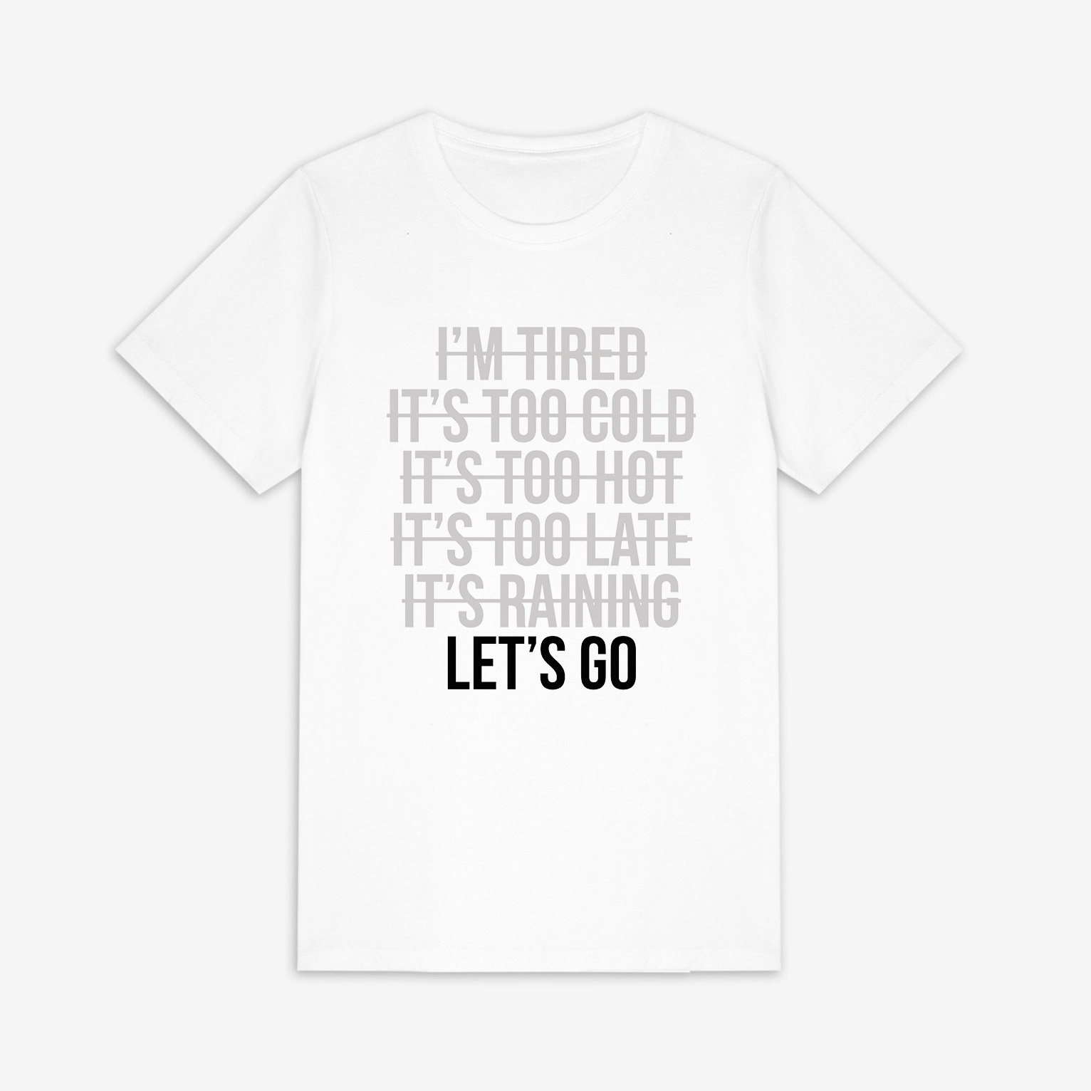 Let's Go Printed Women's T-shirt