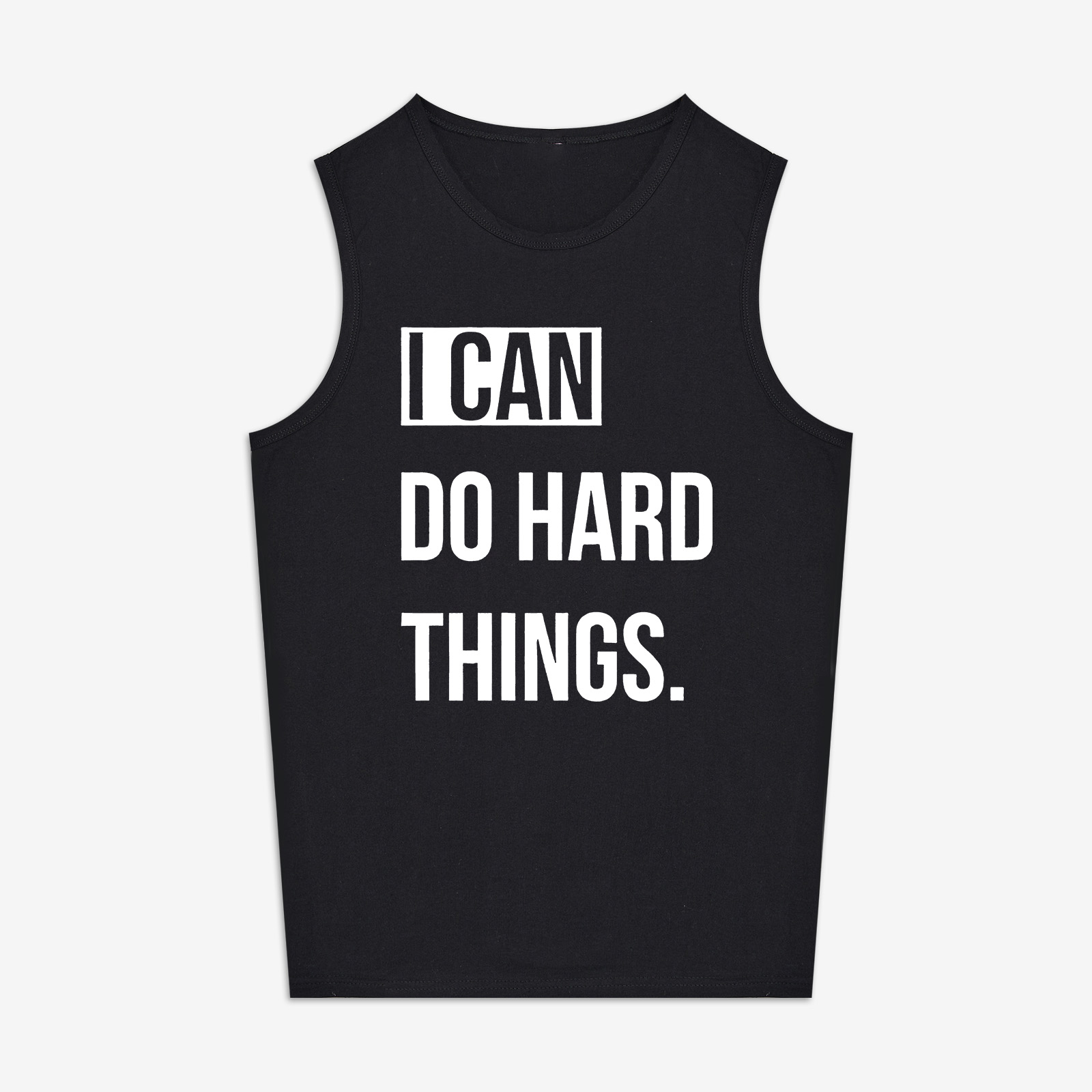 I Can Do Hard Things Print Women's Vest