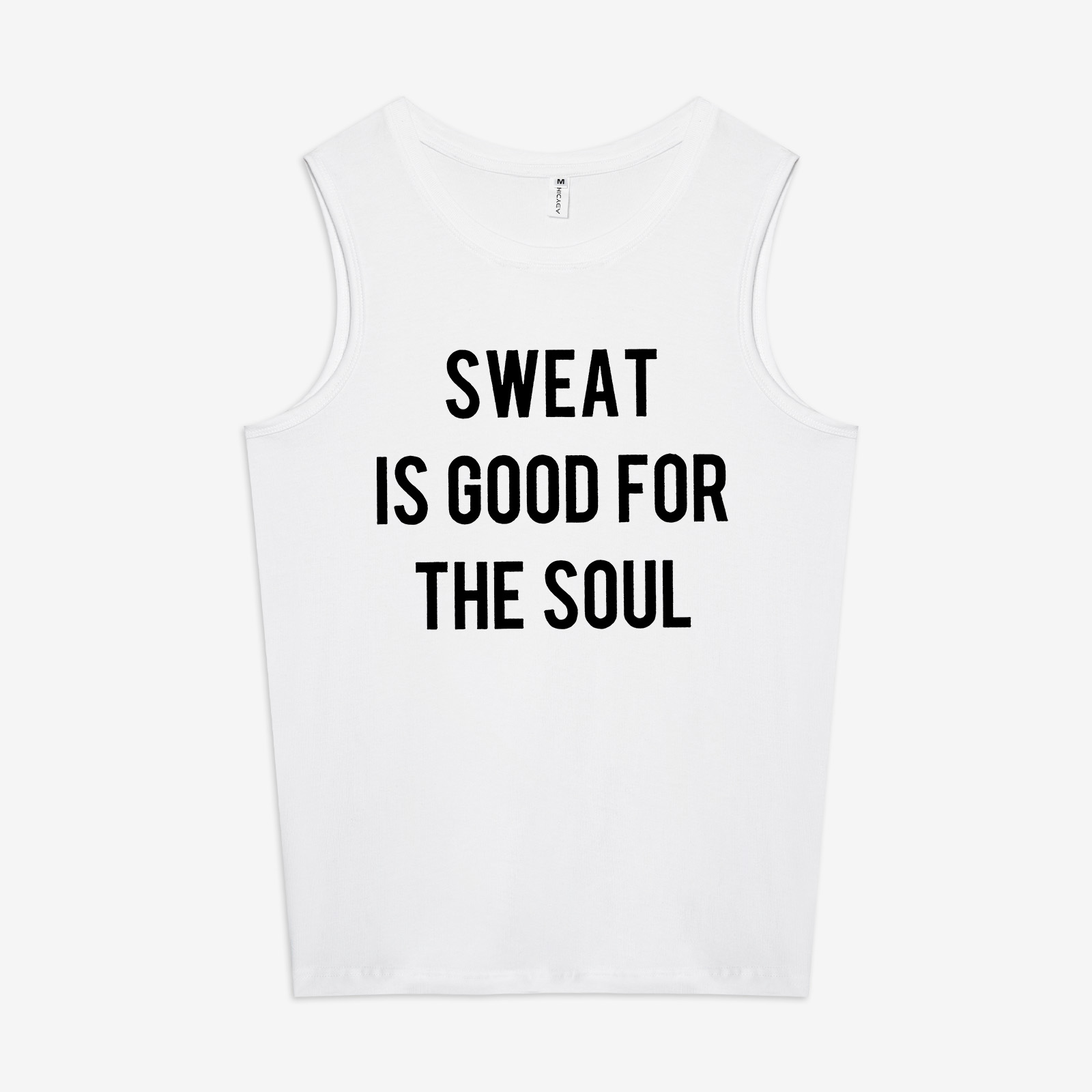 Sweat Is Good For The Soul Printed Women's Vest