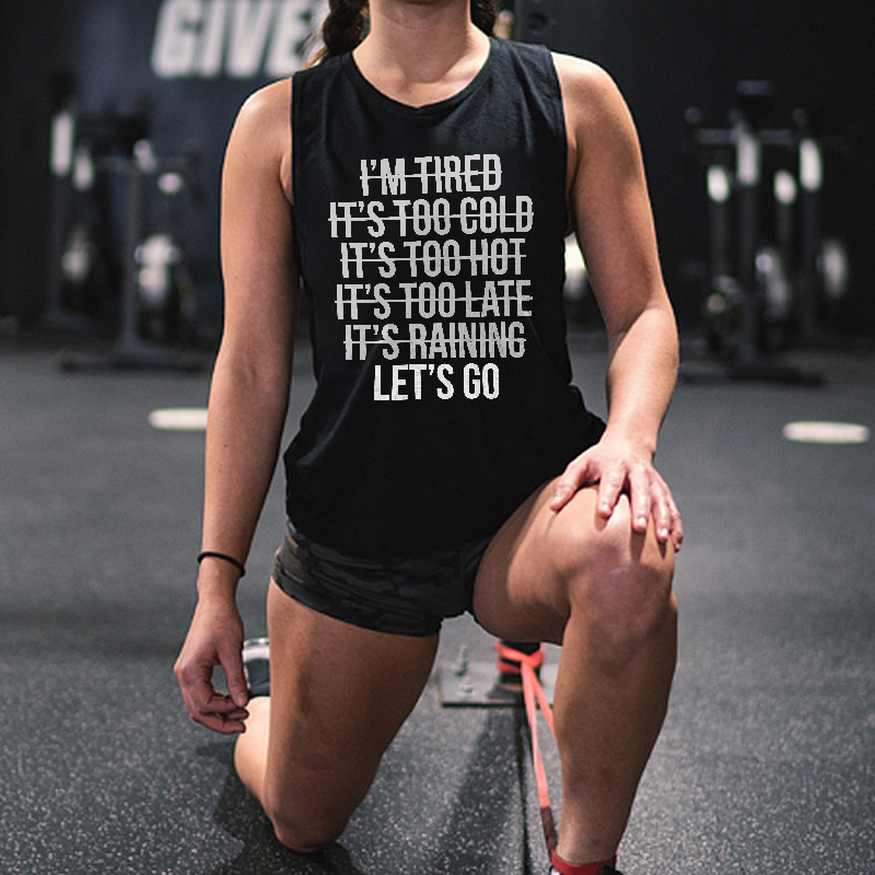 Let's Go Printed Women's Vest