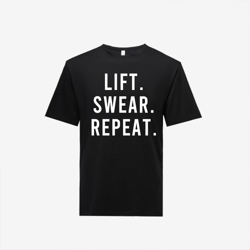 Lift Swear Repeat Printed Women's T-shirt