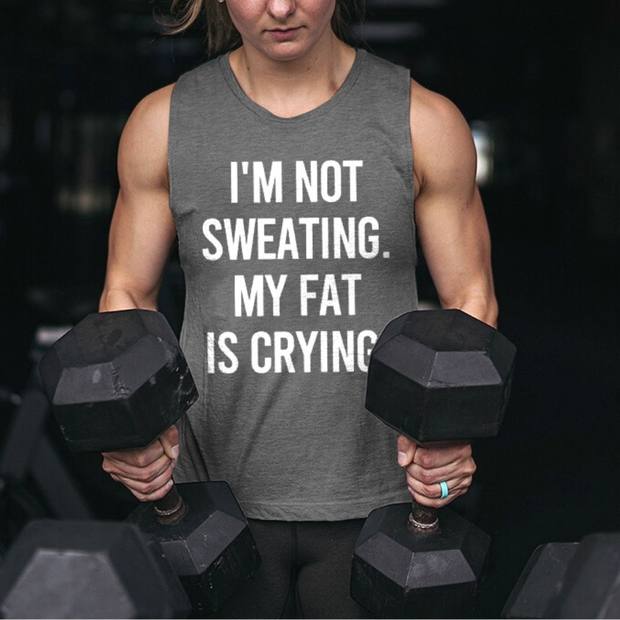 I'm Not Sweating Printed Women's Vest