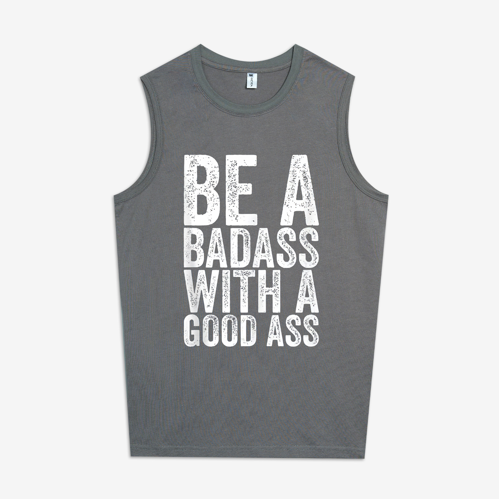 BE A BADASS WITH A GOOD ASS Printed Women's Vest