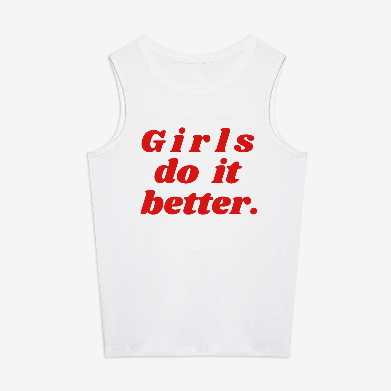 Girls Do It Better Printed Women's Vest
