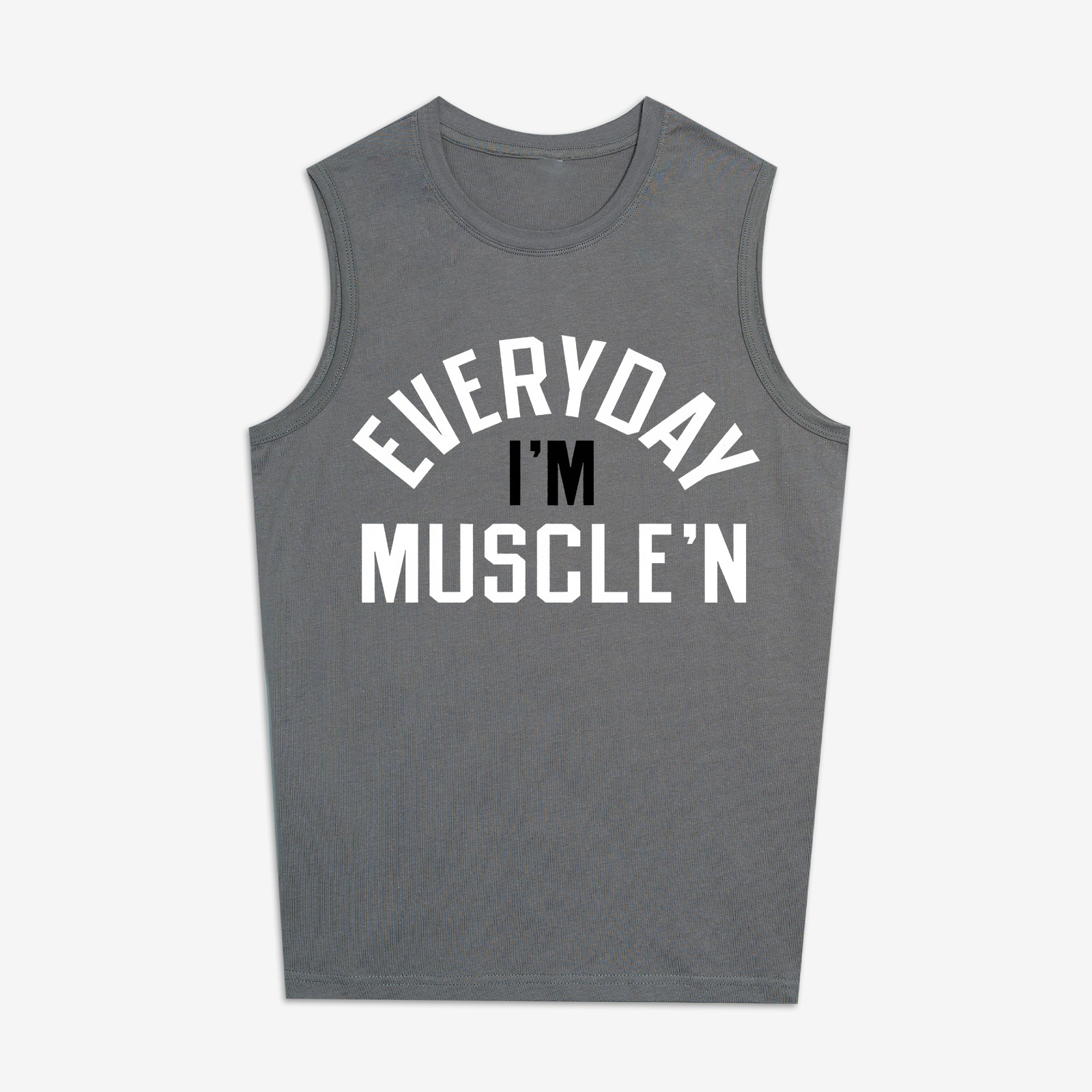 Every Day I'm Muscle'n Printed Women's Vest