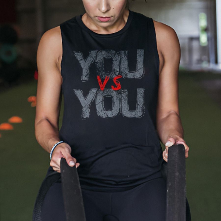 You Vs You Printed Women's Vest