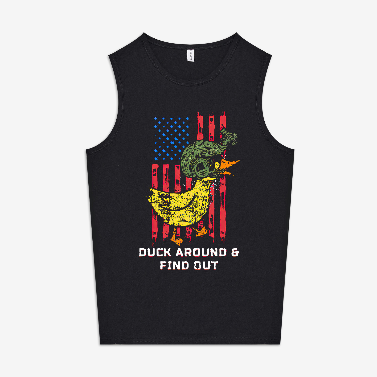DAFO : DUCK AROUND & FIND OUT  Print Women's Vest