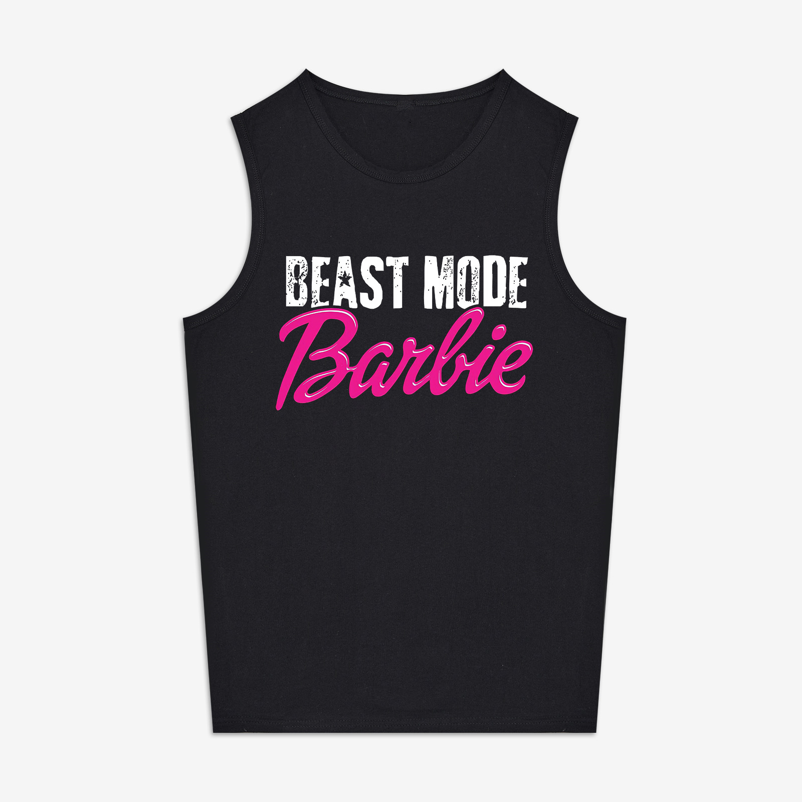 Beast Mode Barbie Print Women's Vest