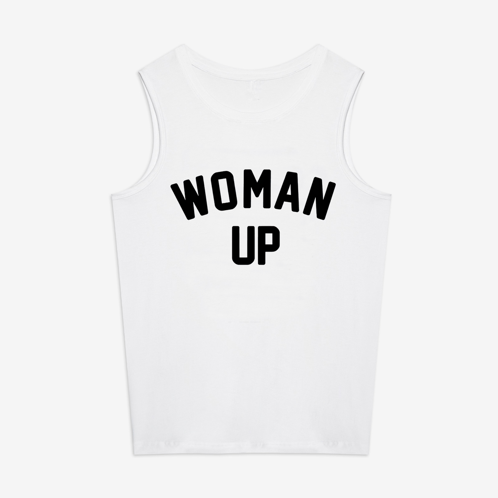 Woman Up Printed Women's Vest