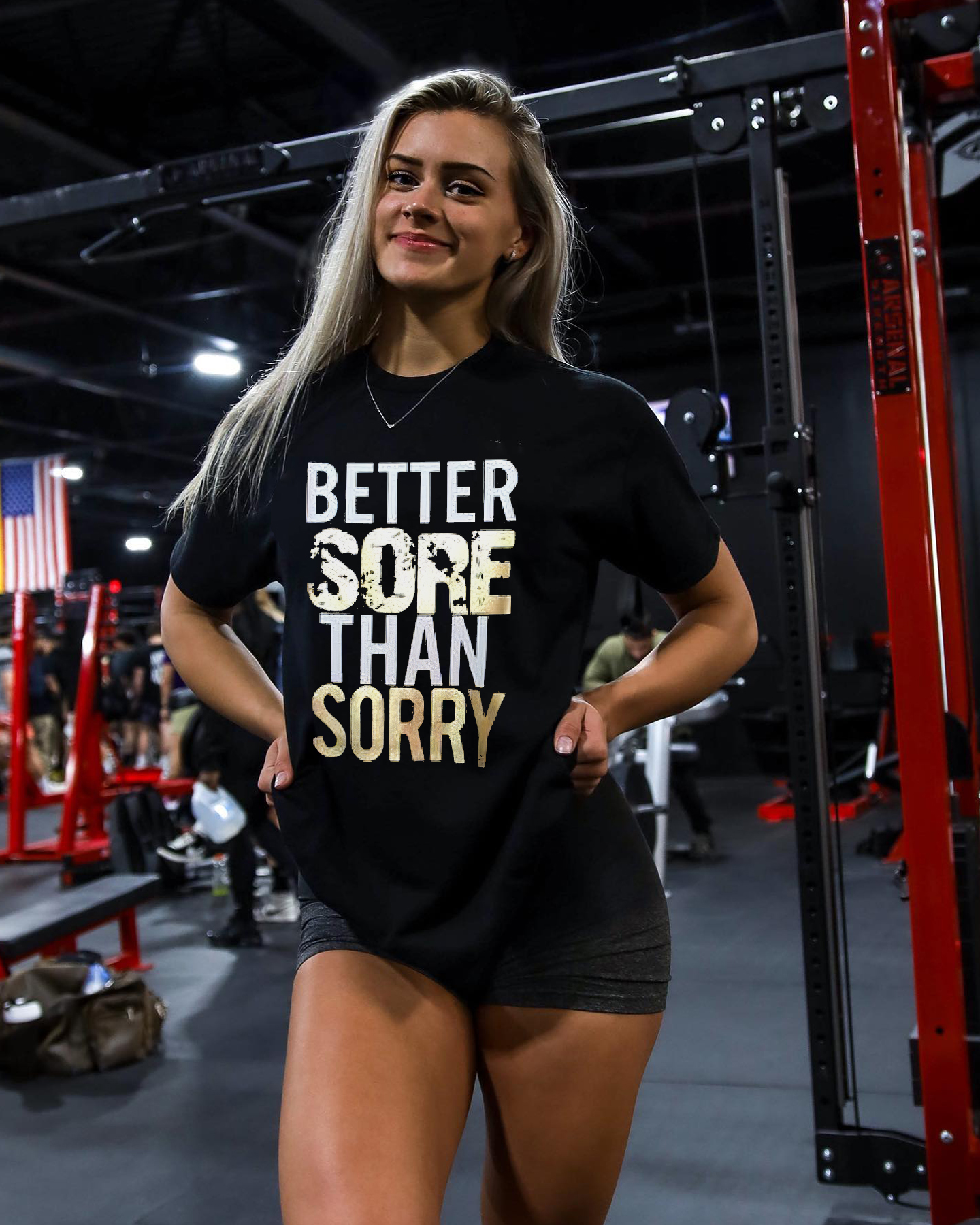 Better Sore Than Sorry Print Women's T-shirt