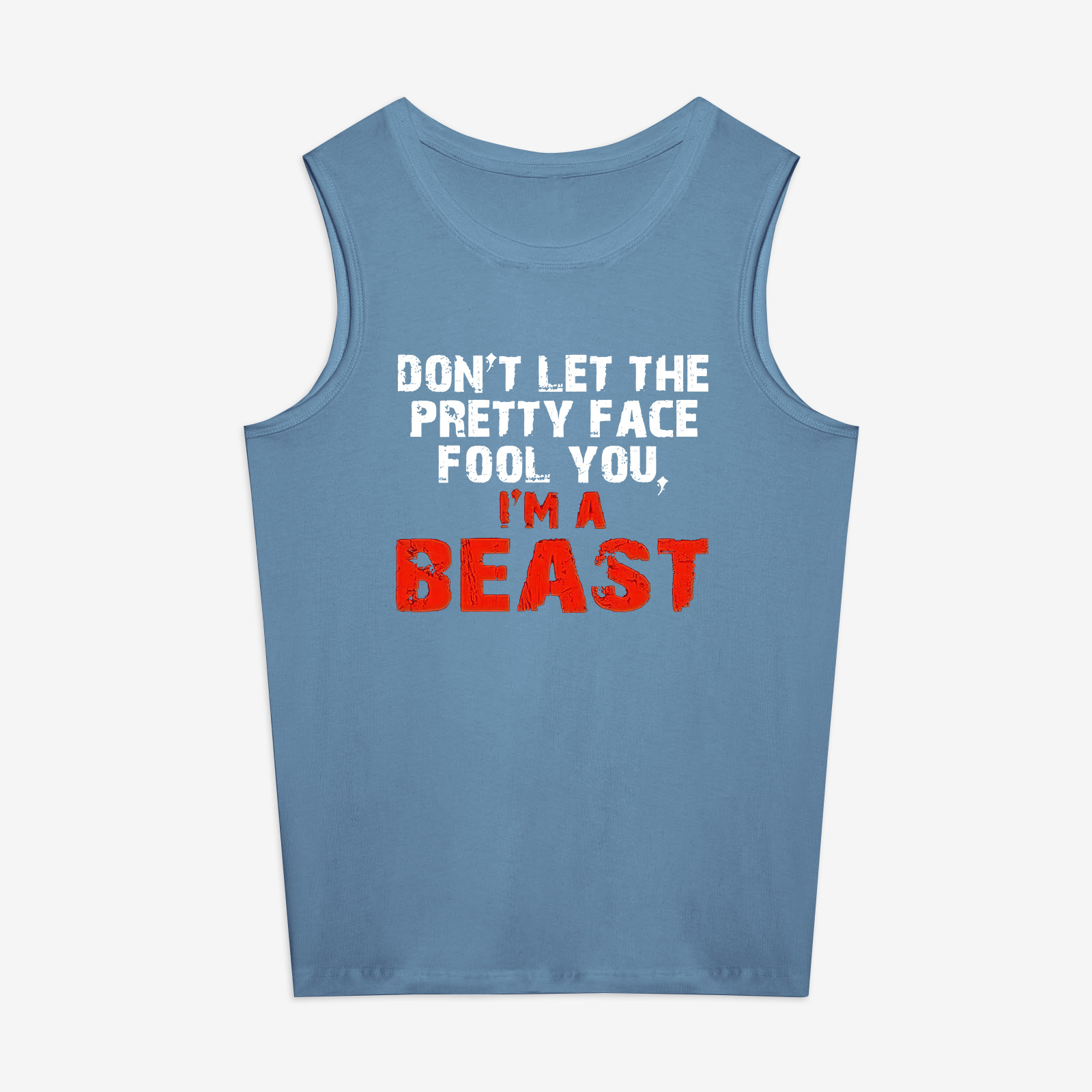 Don't Let The Pretty Face Fool You Print Women's Vest