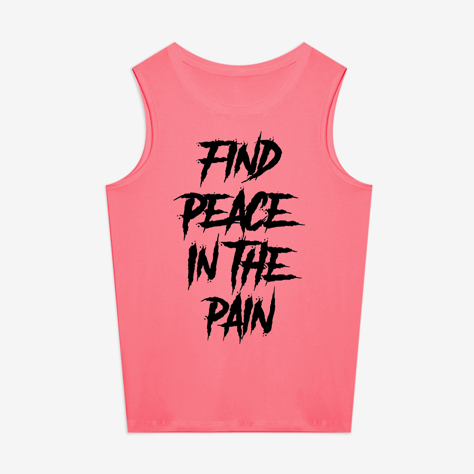 Find Peace In The Pain Printed Women's Vest