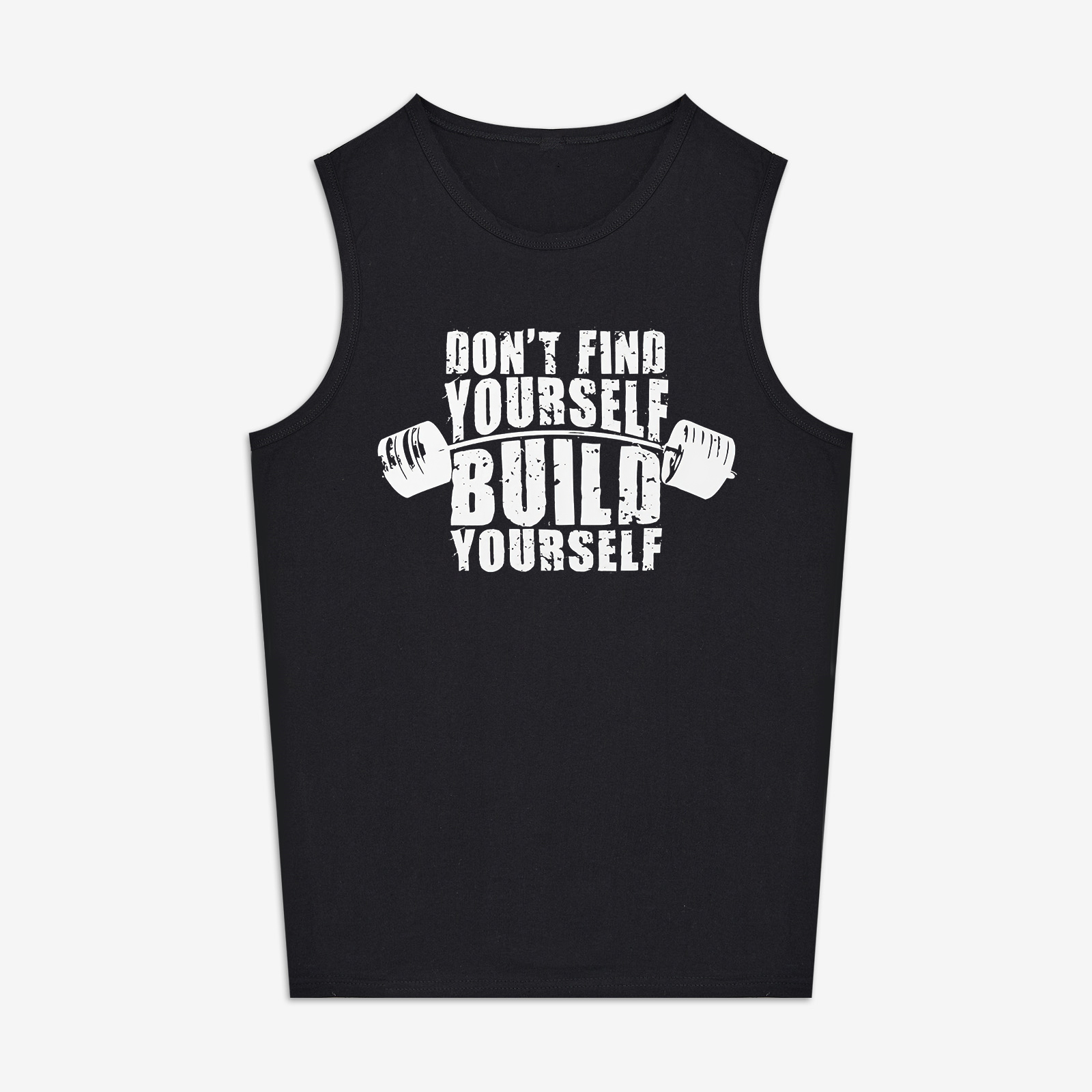 Don't Find Yourself Build Yourself Print Women's Vest