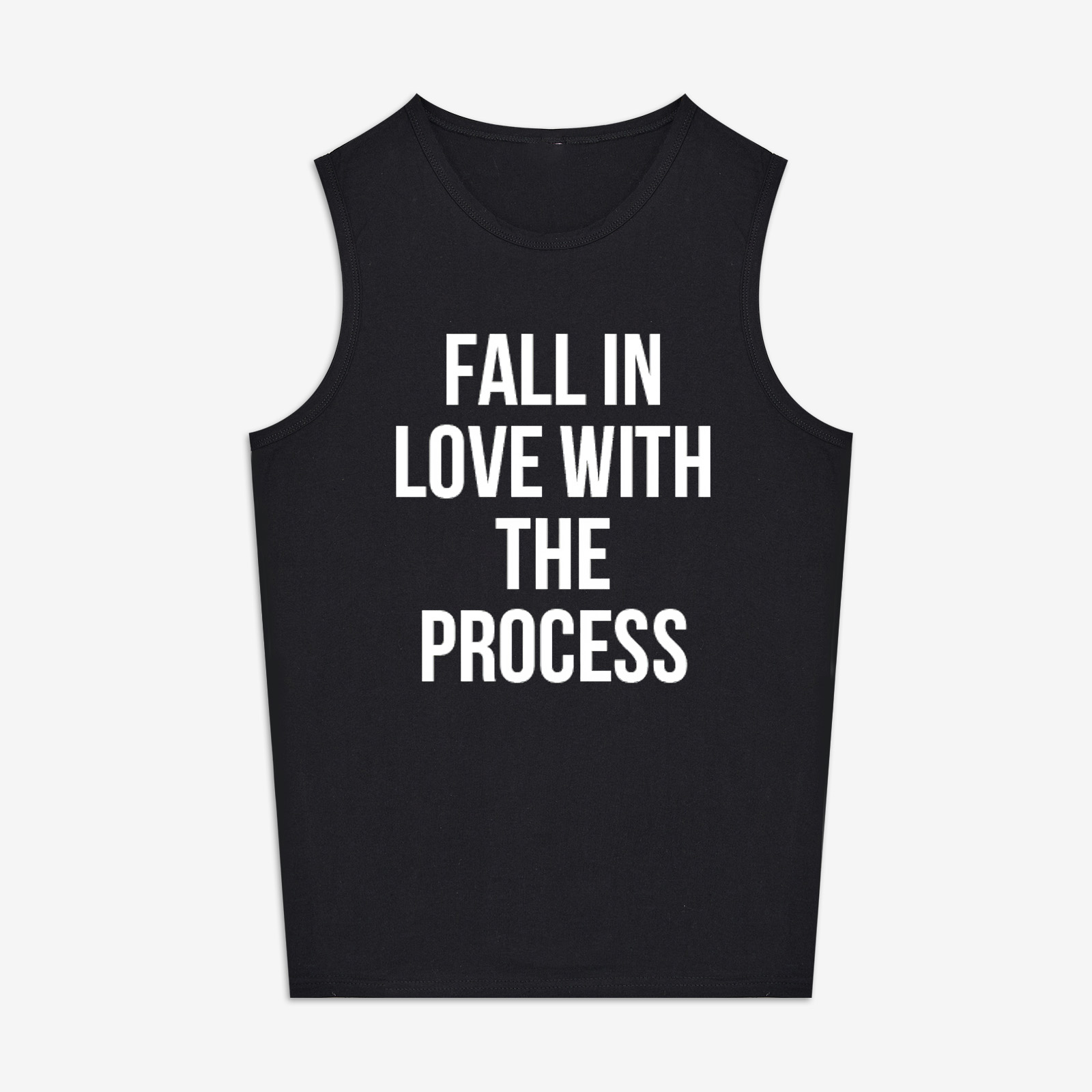 Fall In Love With The Process Print Women's Vest